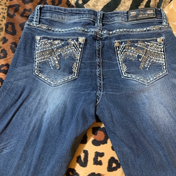 Grace jeans size 30. 33 inseam - Picture 2 of 6